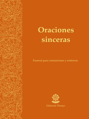 cover image of Oraciones sinceras